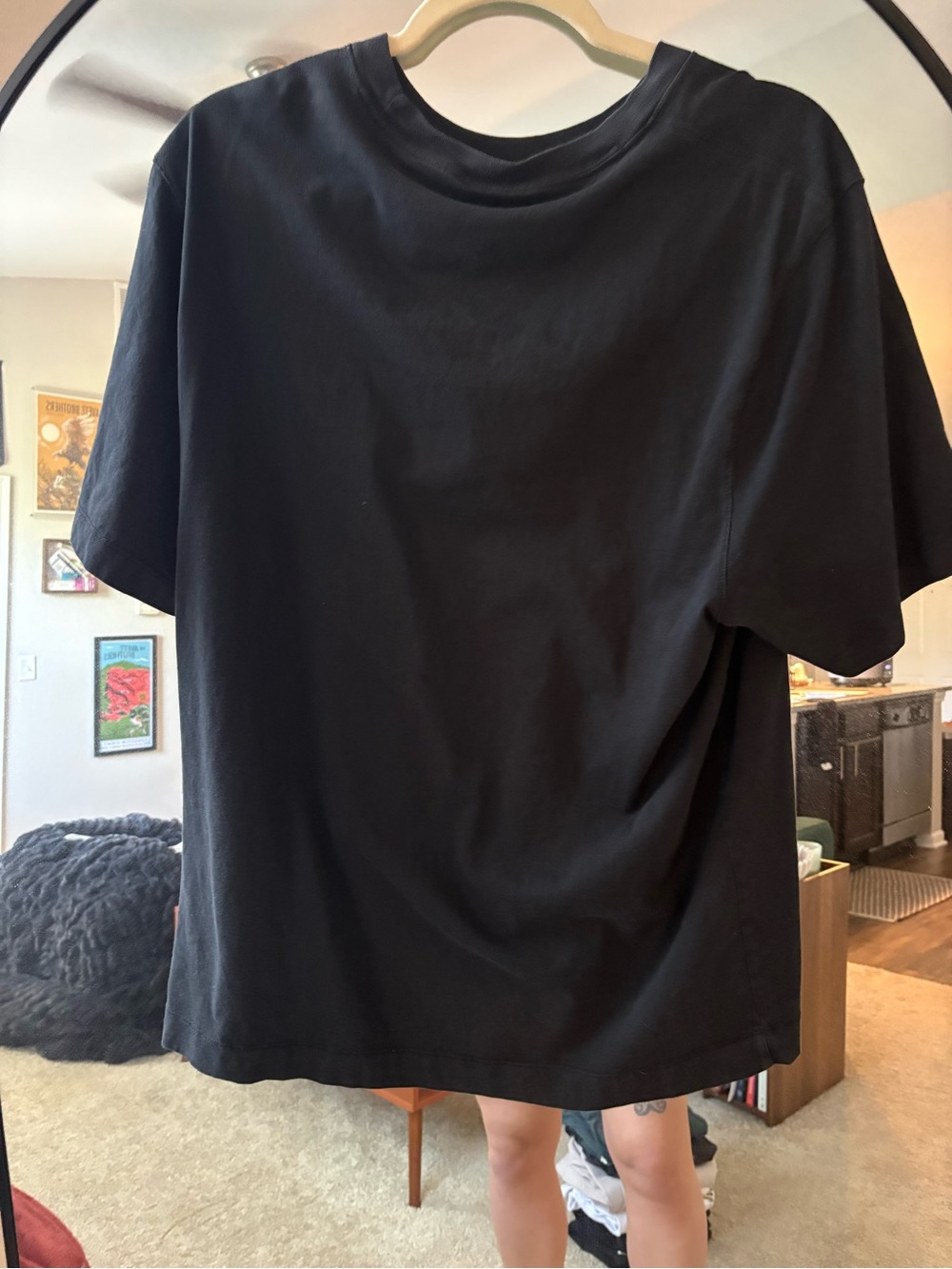 Abercrombie & Fitch Black Short Sleeve Crew Tee